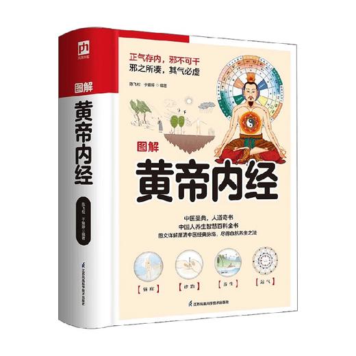 软精装国学 图解黄帝内经 陈飞松等 著 医学 商品图0