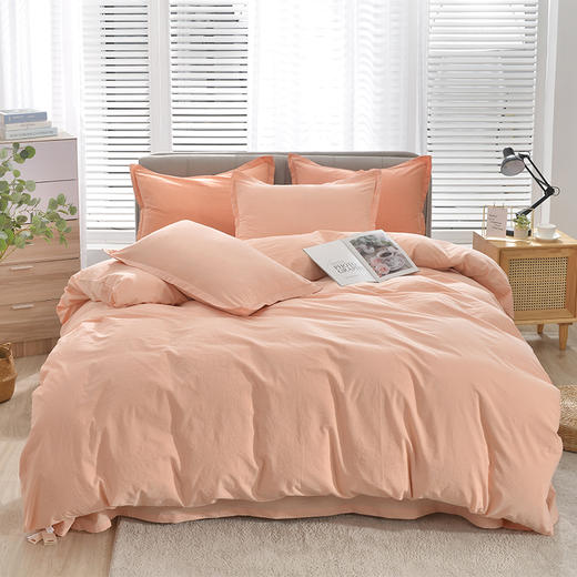 【特价清仓】龙之涵 水洗棉床品四件套 三次高温水洗 A类标准 商品图7