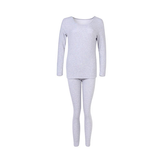 都市丽人舒暖负5度至5度女士特殊面料套装暖焱绒中套装保暖衣LW21A3 商品图3