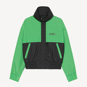 KENZO 高田贤三 女士字母徽标印花两色风衣外套 混色 FC62 BL152 9NA 57