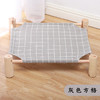【品牌直发】【将爱传递给爱宠】新款猫窝夏季 透气猫床可拆洗实木行军床猫床宠物窝 商品缩略图5