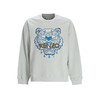 KENZO 高田贤三 男士棉质大虎头徽标印花圆领长袖卫衣 绿色 FC65 SW123 4XL 61 商品缩略图0