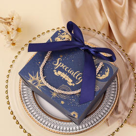 【物料】蓝色抽屉式礼袋 礼盒