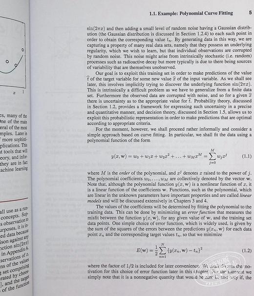 【中商原版】模式识别与机器学习 英文原版 Pattern Recognition and Machine Learning Chris Bishop 商品图6