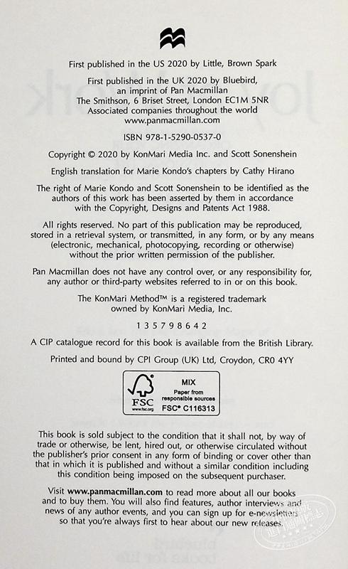 【中商原版】近藤麻理惠：工作的乐趣 英文原版 Joy at Work: Organizing Your Professional Life Scott Sonenshein 商品图4