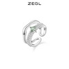 ZEGL设计师晶蝶愈心系列蝴蝶戒指女小众设计时尚个性开口食指戒子 商品缩略图3