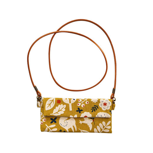 HUJI祤集Comfy斜挎包插画动物小树林 商品图1