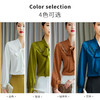 【轻盈舒适】罗蒙多色可选女士长袖衬衫气质领结简约时尚百搭衬衣女 商品缩略图4