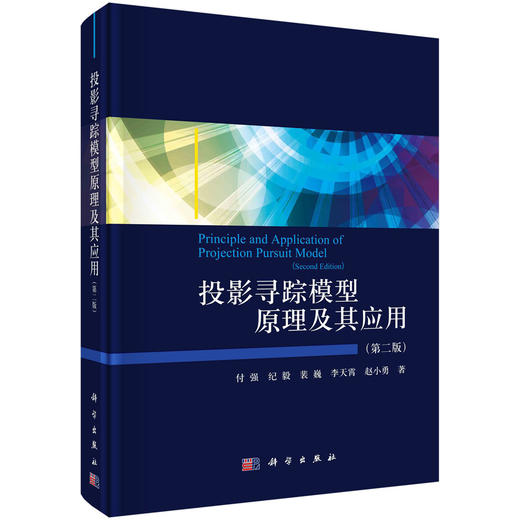 投影寻踪模型原理及其应用 商品图0