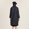 谜底2022秋新款复古时尚纯色一粒扣大廓形T型长风衣女223ME1077 商品缩略图2