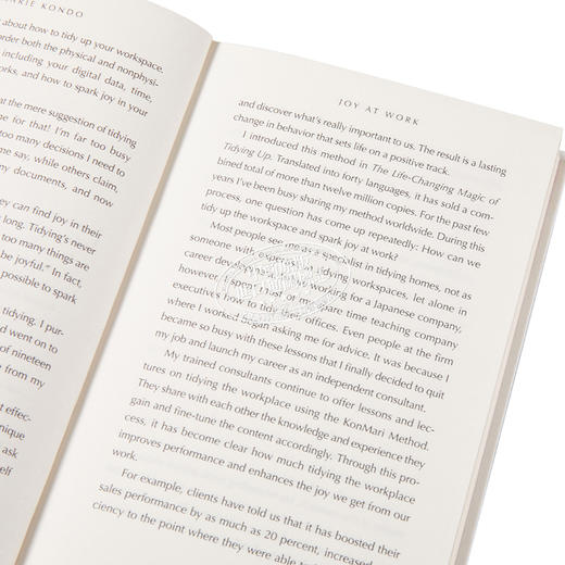 【中商原版】近藤麻理惠：工作的乐趣 英文原版 Joy at Work: Organizing Your Professional Life Scott Sonenshein 商品图3