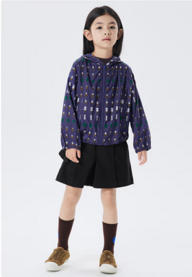 JNBY  童装夹克男女童儿童 2022秋装新款 1M7610350