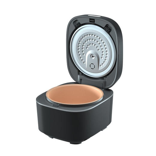 米技生活电饭煲多功能家用电饭锅智能预约定时触控面板4L大容量 EC-R24 黑灰色 商品图4