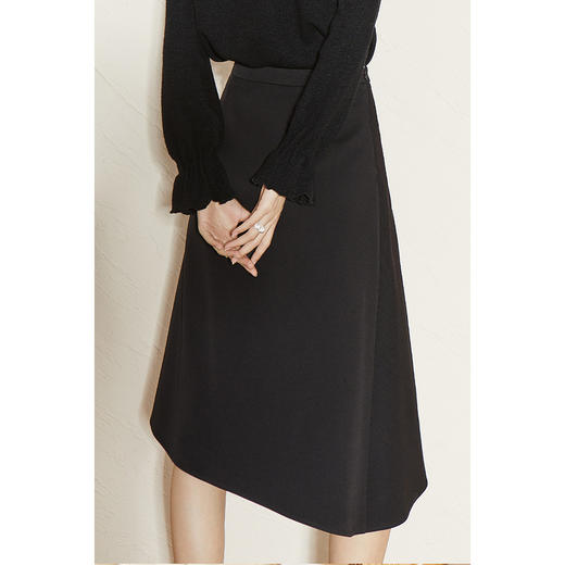 【商场同款】麦檬冬不对称摇曳裙摆半身裙5CA342041 商品图2