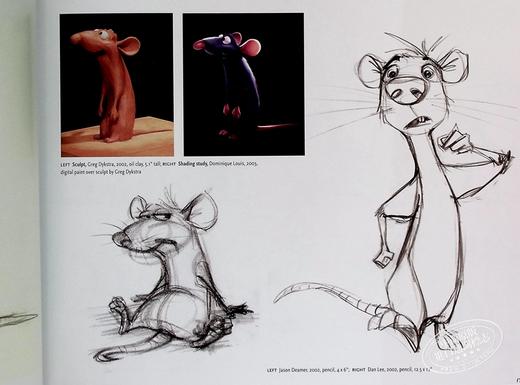 【中商原版】迪士尼动画料理鼠王 设定集 英文原版 Art of Ratatouille Karen Paik 商品图8