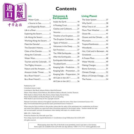【中商原版】英国CGP KS2 Discover & Learn: Geography - Human and Physical Geography Teacher Book 商品图1