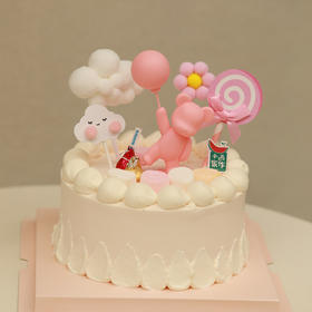 可爱小熊提拉米苏蛋糕