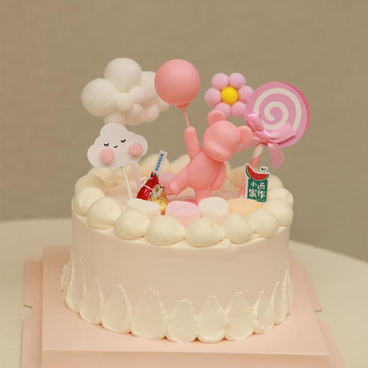 可爱小熊提拉米苏蛋糕 商品图0