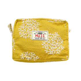 HUJI祤集Motley收纳包插画绣球绣球