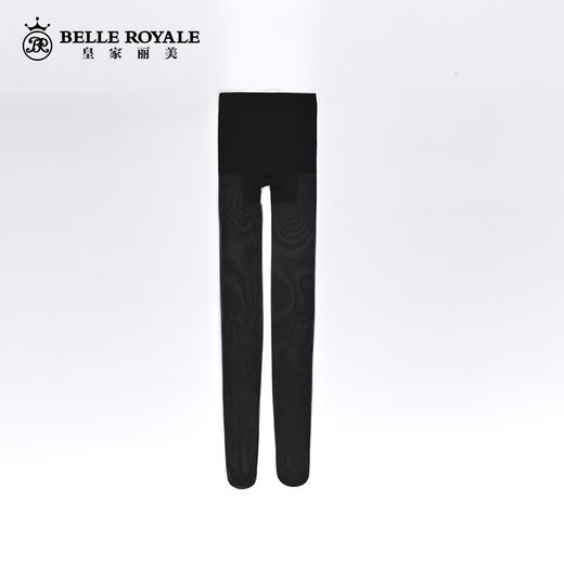 【99元3条，数量拍3】皇家丽美美肤袜女薄款纯欲黑色连脚丝袜WZS9907 商品图0