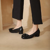 西村名物2022年春新款舒适休闲平底鞋浅口芭蕾舞鞋单鞋女T22AE19461 商品缩略图0