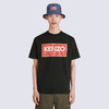KENZO 高田贤三 男士棉质字母徽标印花圆领短袖T恤 黑色 FC65 TS413 4SY 99J 商品缩略图1