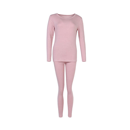 都市丽人强暖负15至负5度女士发热纤维套装羊绒蛋白厚套装保暖衣LW22A6 商品图3