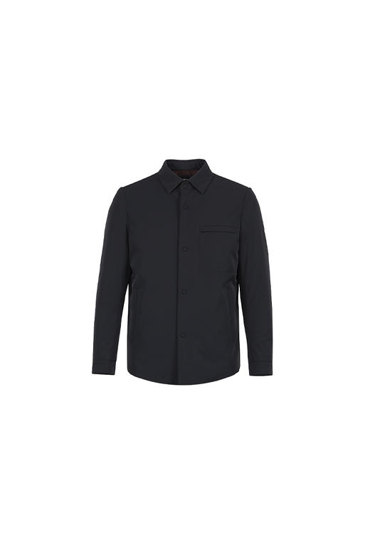 callisto深灰锦纶混纺羽绒服  FQFED102C 商品图0