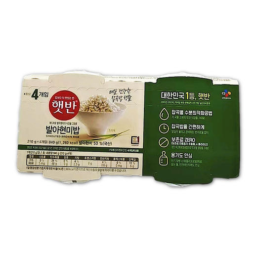 白雪 玄米饭210g*4   商品图0