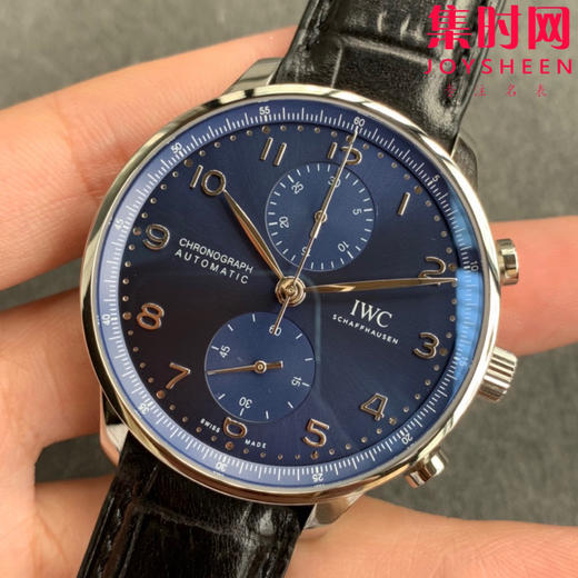ZF新品 IWC万国表葡萄牙系列葡计IW371605腕表（新款葡计） 【精彩细节】1.精致背透，机芯可一览无余2.新版表扣设计更加舒适精妙 商品图2