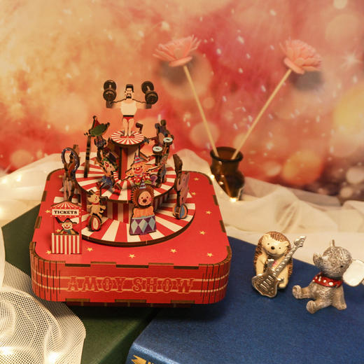 同趣手工    51038    马戏团八音盒 商品图3