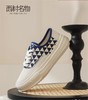西村名物夏季薄款帆布鞋女小香风百搭棋盘格溶解鞋休闲板鞋11301 商品缩略图0
