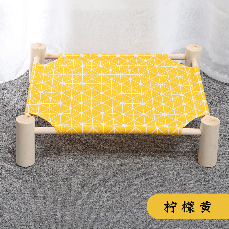 实木行军床宠物夏季窝1 (18)