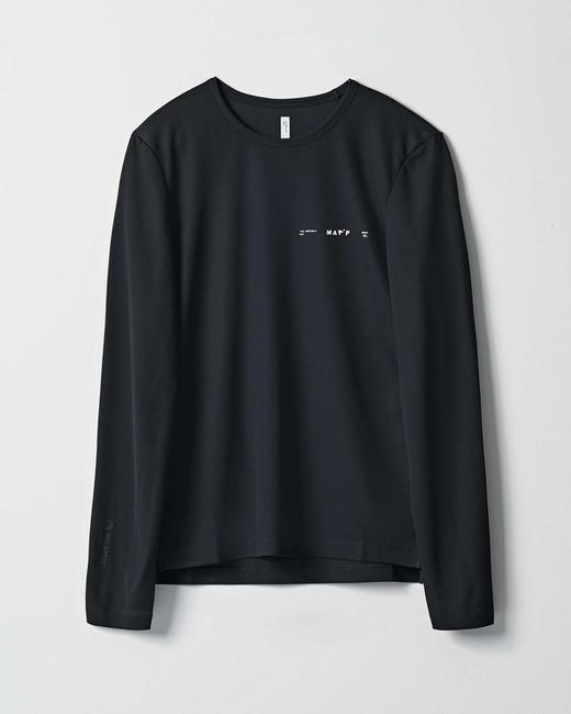 MAAP x TA 男士 Alt Road LS tee Black 休闲速干长袖T恤 商品图1