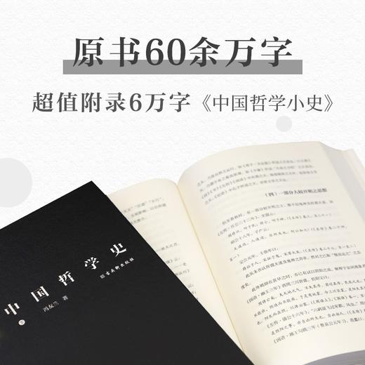 (仓发) 中国哲学史 冯友兰著（樊登倾情推荐！中国哲学史学科的奠基之作！附录《中国哲学小史》）/古吴轩出版社/冯友兰/9787554616130 商品图5