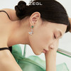 ZEGL设计师晶蝶愈心系列蝴蝶耳环女小众设计感高级耳钉银针耳饰品 商品缩略图2
