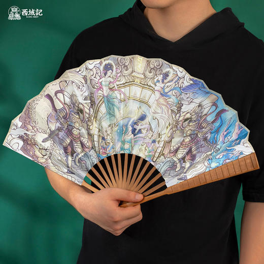 般若图折扇 商品图0