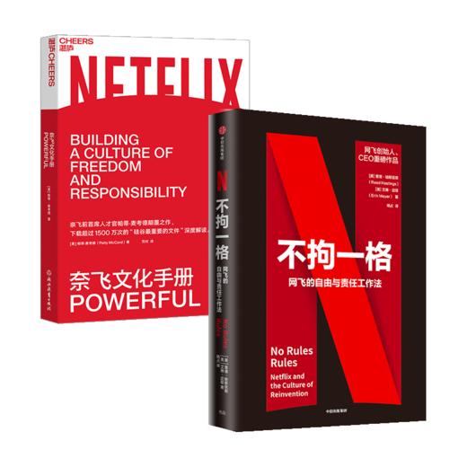 不拘一格+奈飞文化手册2册 商品图1