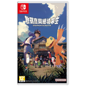 二手Switch游戏 数码宝贝 绝境求生 中文版