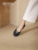西村名物2022春季新款甜美通勤气质女浅口棋盘格一脚蹬单鞋T22AE19451 商品缩略图0
