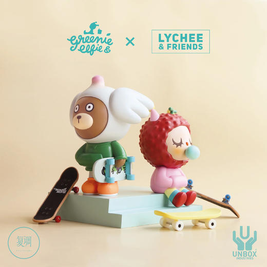 现货 LYCHEE & FRIENDS荔枝熊家族 商品图3