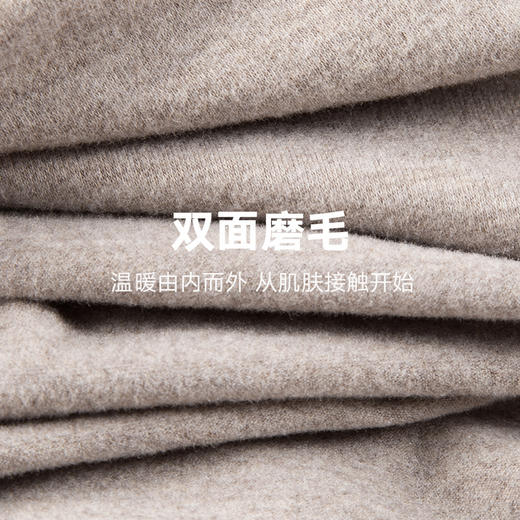 弗利少女保暖内衣女德绒发热秋衣秋裤薄款打底衣套装冬季 商品图1