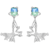 ZEGL设计师晶蝶愈心系列蝴蝶耳环女小众设计感高级耳钉银针耳饰品 商品缩略图5