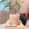 浅粉色鲜花蛋糕(鲜花按当天采购搭配)-低糖处理 商品缩略图2