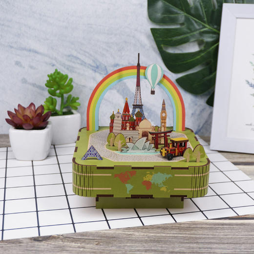 T  同趣   59072   世界之窗八音盒 商品图3