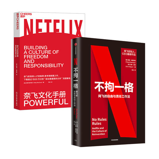 不拘一格+奈飞文化手册2册 商品图3