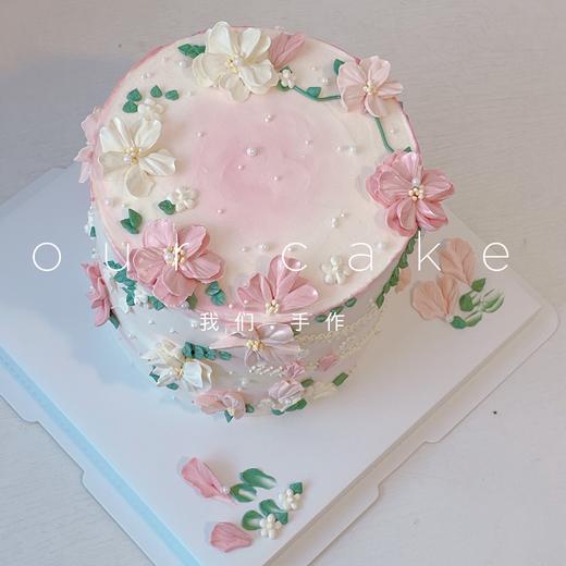韩式裱花小清新花瓣蛋糕-低糖处理无添加 商品图7