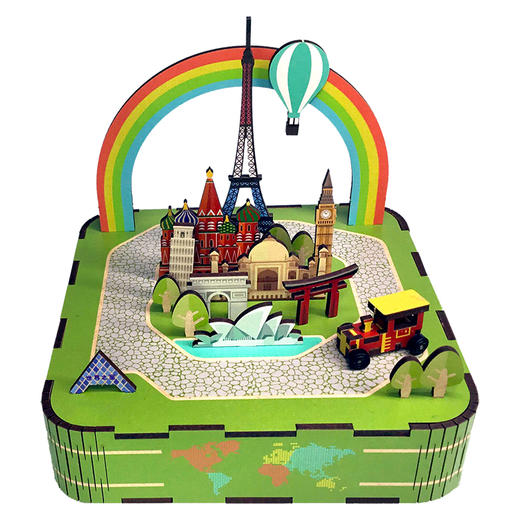 T  同趣   59072   世界之窗八音盒 商品图2