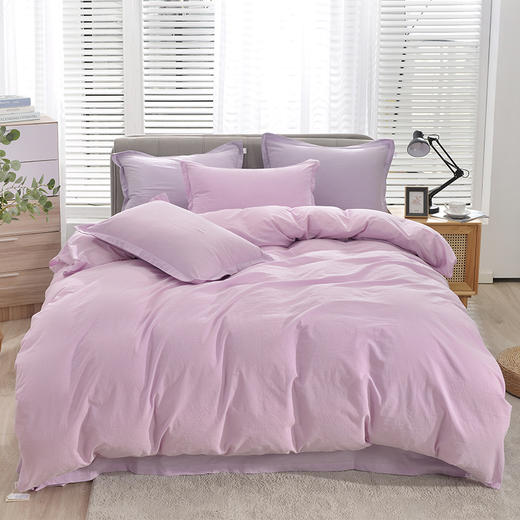 【特价清仓】龙之涵 水洗棉床品四件套 三次高温水洗 A类标准 商品图6