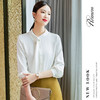 【轻盈舒适】罗蒙新款女士长袖衬衫时尚设计感商务通勤气质百搭衬衣女 商品缩略图5